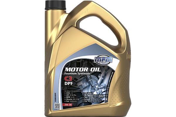 ΛΑΔΙ SAE 5W-30 ΣΥΝΘΕΤΙΚΟ C3 DPF 5 ltr ACEA C3,API CF/SN MPM