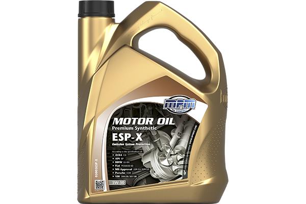 ΛΑΔΙ SAE 5W-30 ΣΥΝΘΕΤΙΚΟ ESP-X 5 ltr VW 504/507,ACEA C3,API SP MPM