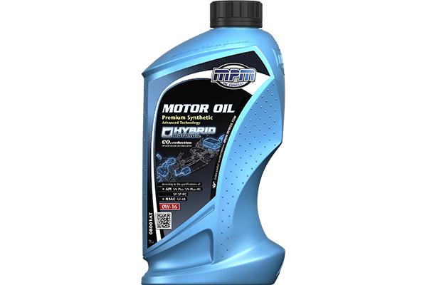 ΛΑΔΙ SAE 0W-16 ΣΥΝΘΕΤΙΚΟ ΓΙΑ ΥΒΡΙΔΙΚΑ 1 ltr API SN PLUS/SN PLUS-RC MPM
