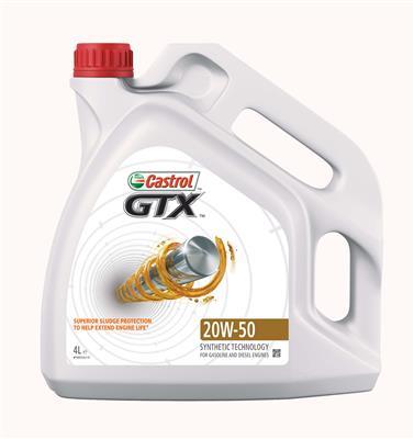 CASTROL GTX 20W50 4X4 l