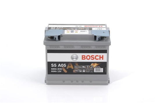 Μπαταρία εκκίνησης
 BOSCH 60Ah
 242x175x190 B13