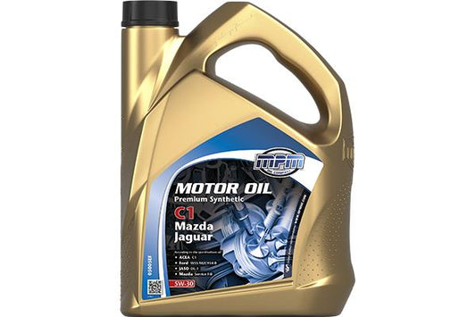 ΛΑΔΙ SAE 5W-30 ΣΥΝΘΕΤΙΚΟ C1 ΓΙΑ MAZDA-JAGUAR  5 ltr ACEA C1 MPM