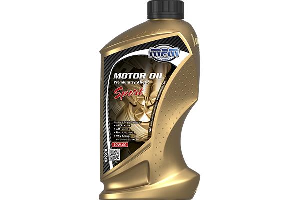 ΛΑΔΙ SAE 10W-60 ΣΥΝΘΕΤΙΚΟ Sport 1 ltr ACEA A3/B4,API CF/SN  MPM