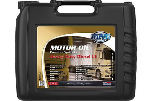 ΛΑΔΙ SAE 5W-30 ΣΥΝΘΕΤΙΚΟ Heavy Duty Diesel LE 20 ltr ACEA E4/E6/E7/E9,API CJ4  MPM