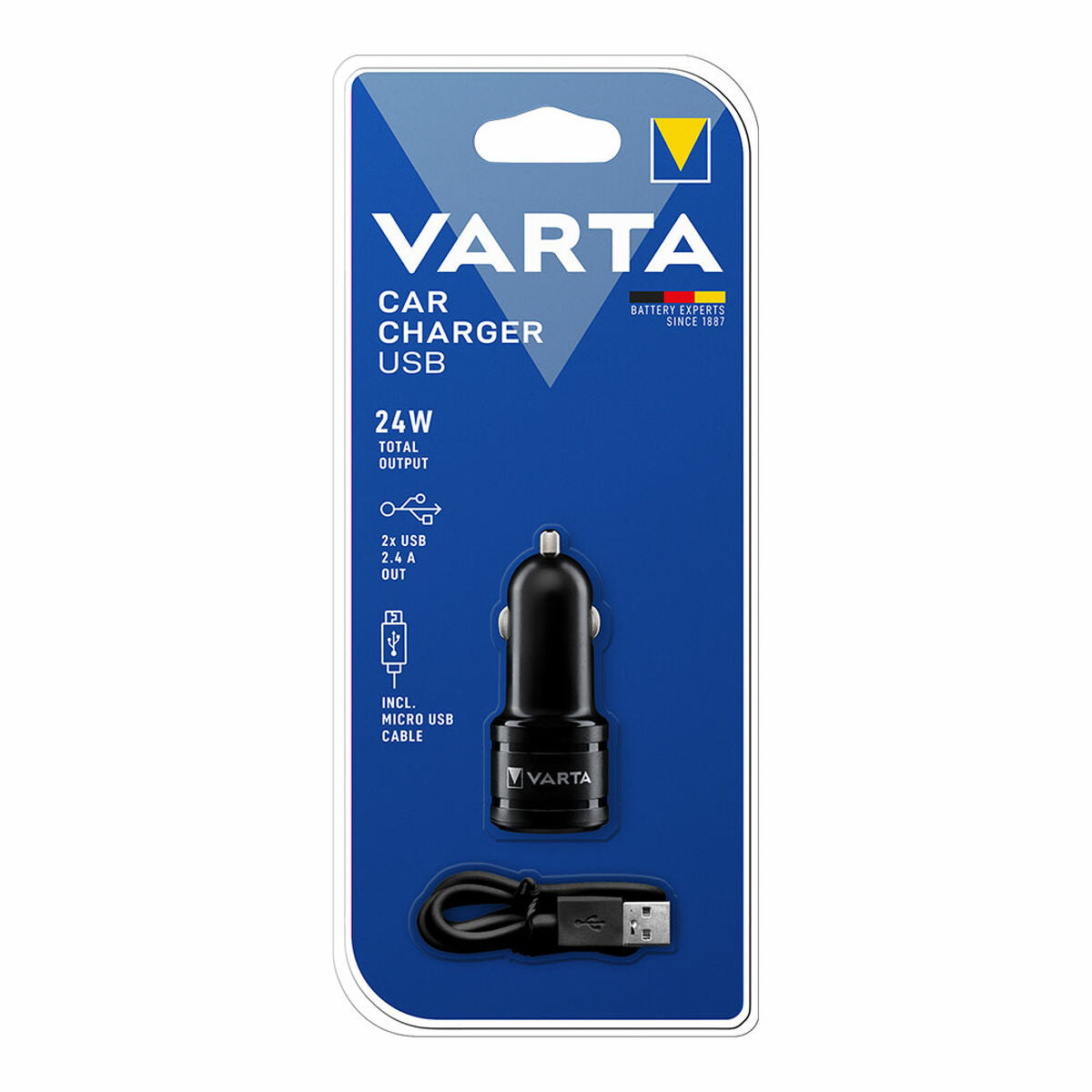Φορτιστής Αυτοκινήτου Varta -57931 USB 2.0 x 2