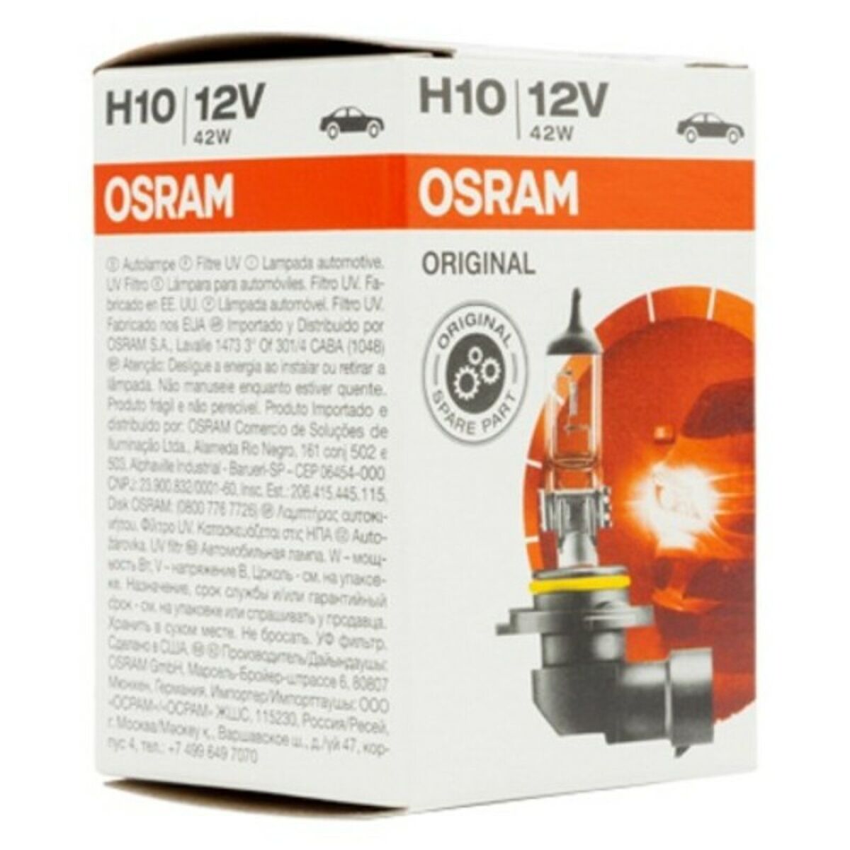 Autoglühbirne Osram OS9145 H10 12V 42W