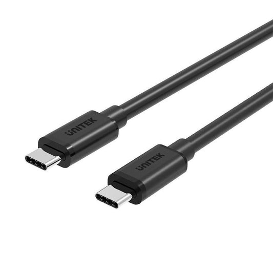 Καλώδιο USB C Unitek Y-C477BK Μαύρο 1 m