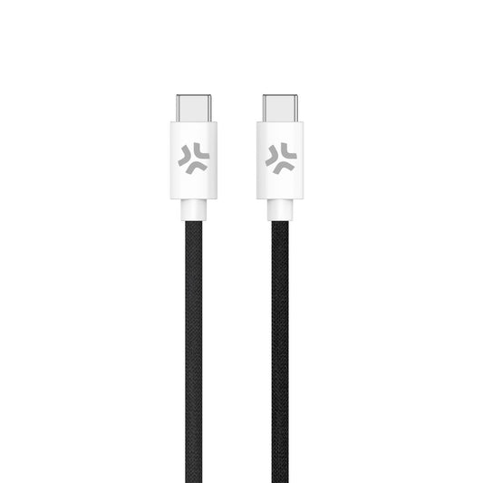 USB-C Cable Celly USBCUSBCCOTTBK Black 1,5 m