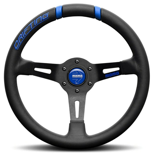 Τιμόνι Racing Momo DRIFTING Μαύρο/Μπλε Ø 33 cm