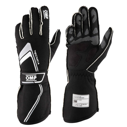 Γάντια OMP TECNICA Μαύρο XL FIA 8856-2018 (x1)