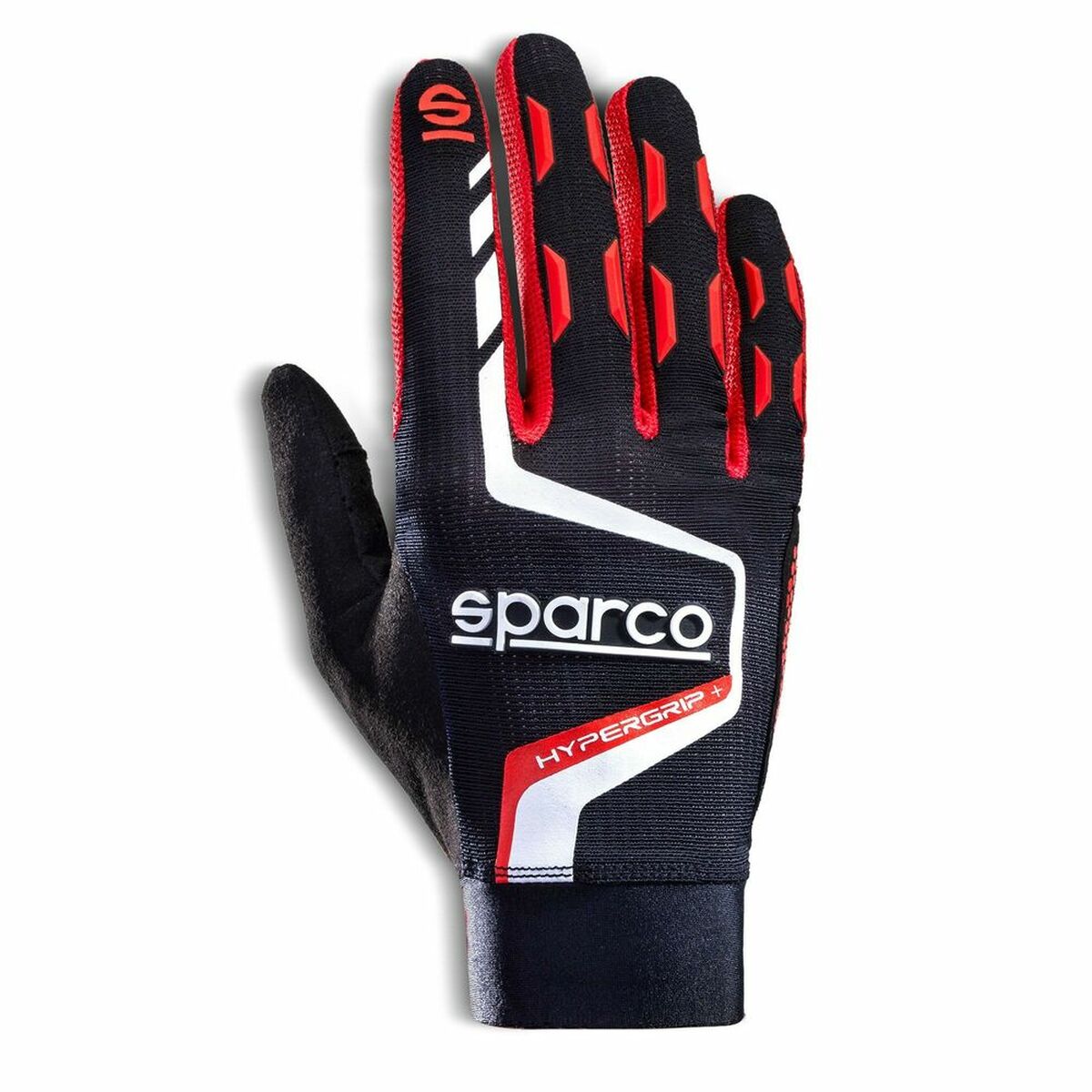 Γάντια Sparco HYPERGRIP+ Μαύρο/Κόκκινο Πολύχρωμο