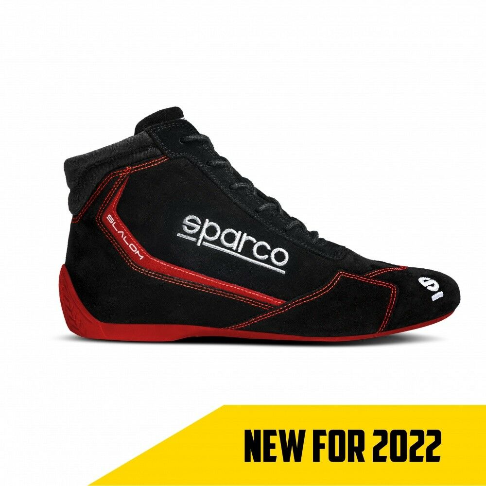 Μπότες Racing Sparco SLALOM Μαύρο/Κόκκινο (Μέγεθος 40)