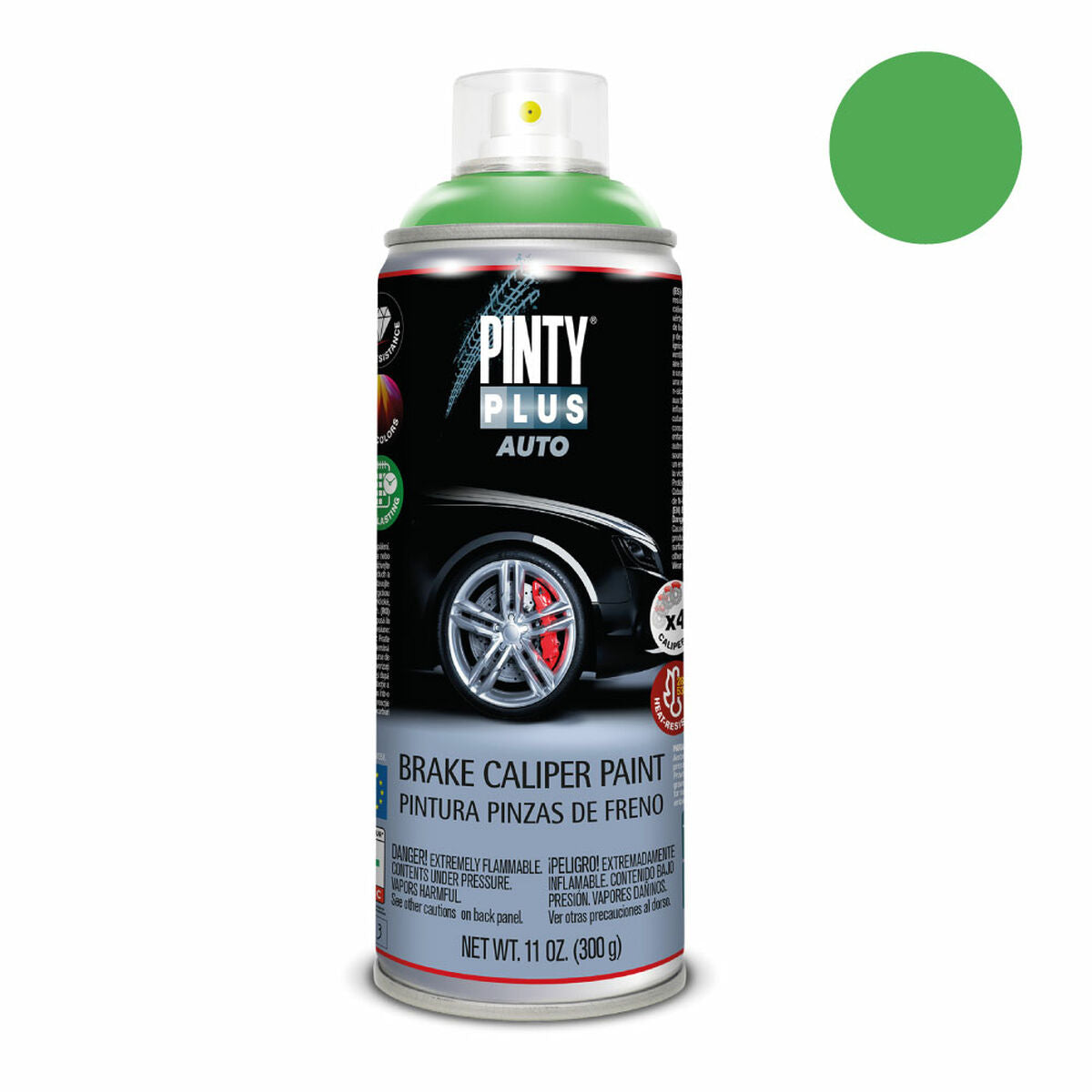 Σπρέι βαφής Pintyplus Auto PF136 400 ml Δαγκάνες Φρένων Πράσινο