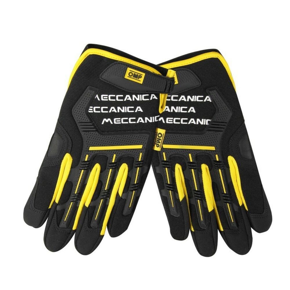 Mechanic's Gloves OMP MECH Κίτρινο/Μαύρο S