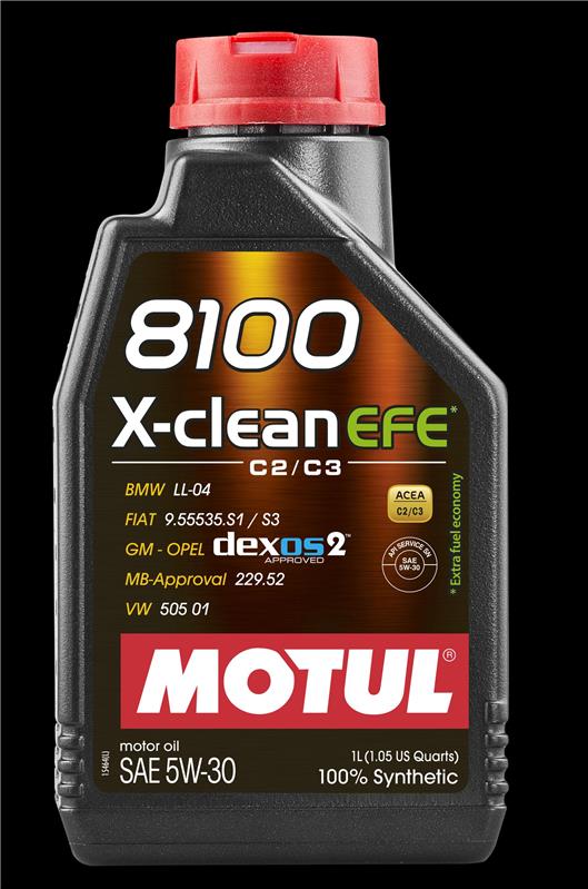 MOTUL 8100 X-CLEAN EFE 5W30 C2/C3 (12x1L)