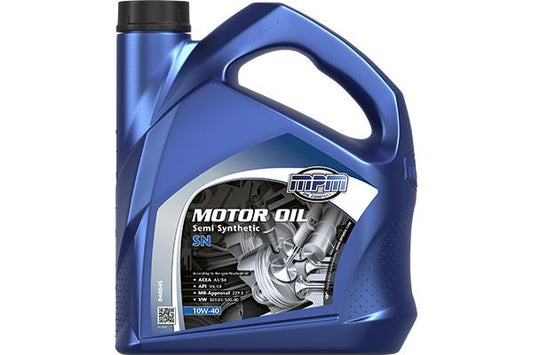ΛΑΔΙ SAE 10W-40 ΗΜΙΣΥΝΘΕΤΙΚΟ 4 ltr ACEA A3/B4,API CF/SN  MPM