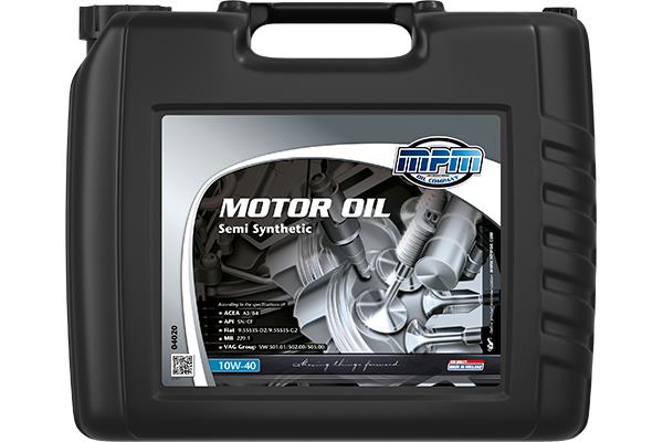 ΛΑΔΙ SAE 10W-40 ΗΜΙΣΥΝΘΕΤΙΚΟ 20 ltr API CF/SN  MPM