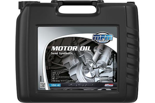 ΛΑΔΙ SAE 10W-40 ΗΜΙΣΥΝΘΕΤΙΚΟ 20 ltr API CF/SN  MPM