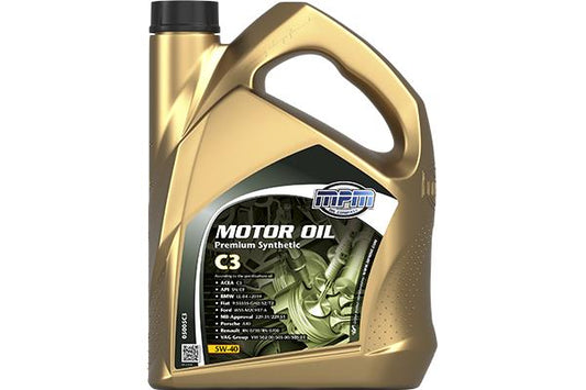 ΛΑΔΙ SAE 5W-40 ΣΥΝΘΕΤΙΚΟ C3 5 ltr ACEA C3,API CF/SN  MPM
