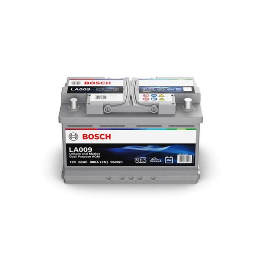 Μπαταρία εκκίνησης BOSCH 80Ah 315x175x190 B13